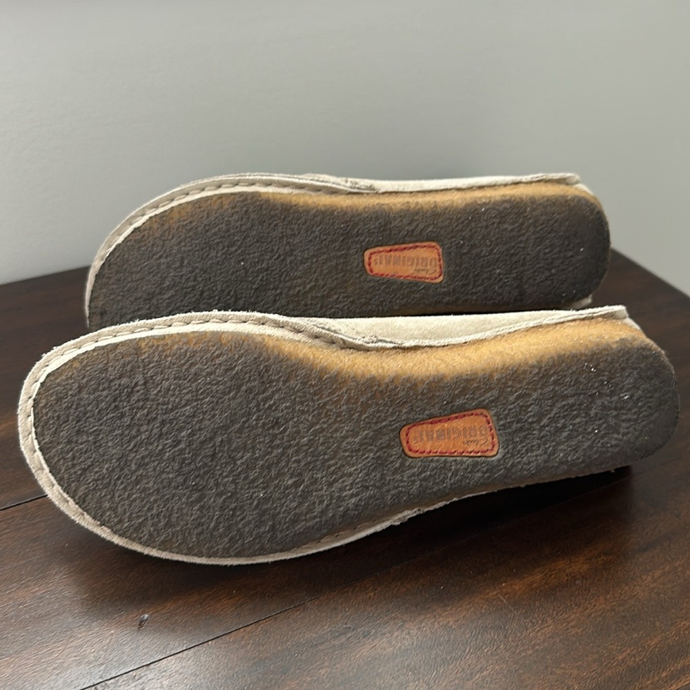 Clarks Originals Fairway Field leather suede moccasin Loafer 6.5 - Picture 11 of 11
